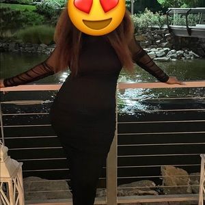 Sexy mesh off the shoulder midi dress. Used once received lots of compliments.